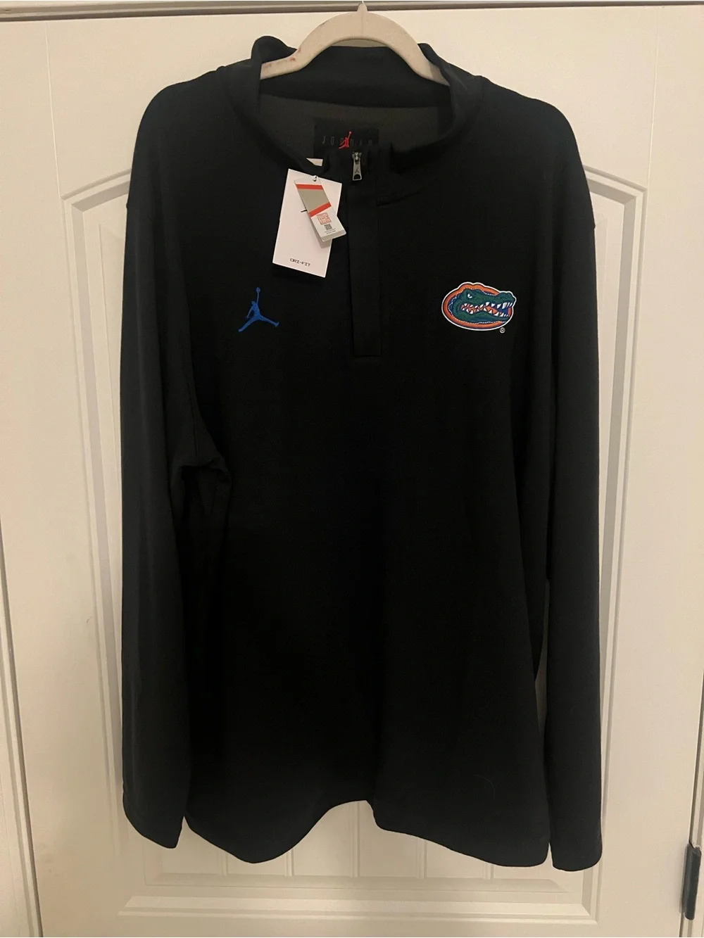 Jordan Brand Mens Black Florida Gators Dri-FIT Quarter-Zip 2X NWT